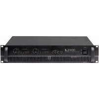L-2400. Усилитель мощности, 2x1200 Вт (2 Ом), 20...20000 Гц
